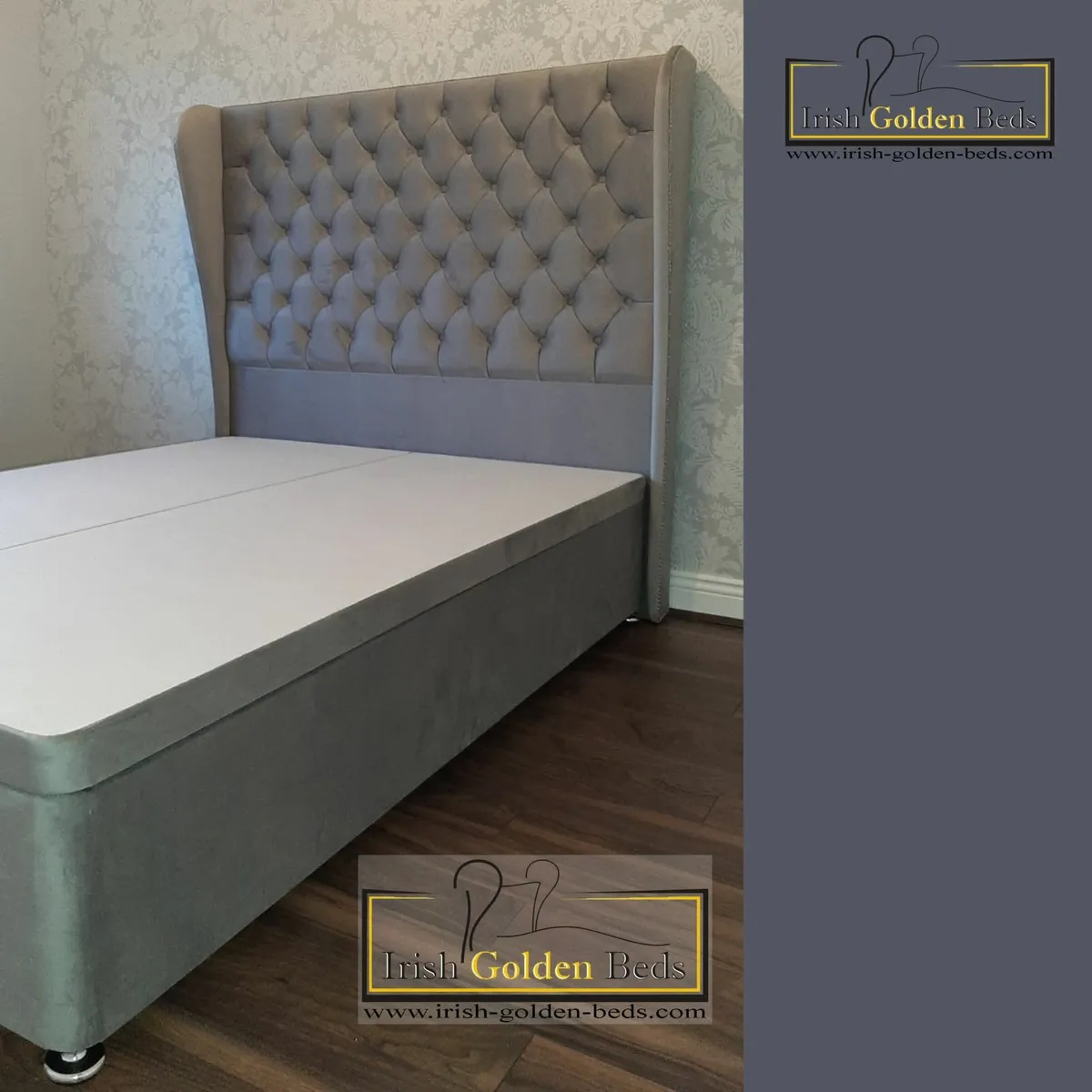 bed frame and headboard, free delivery - Image 1