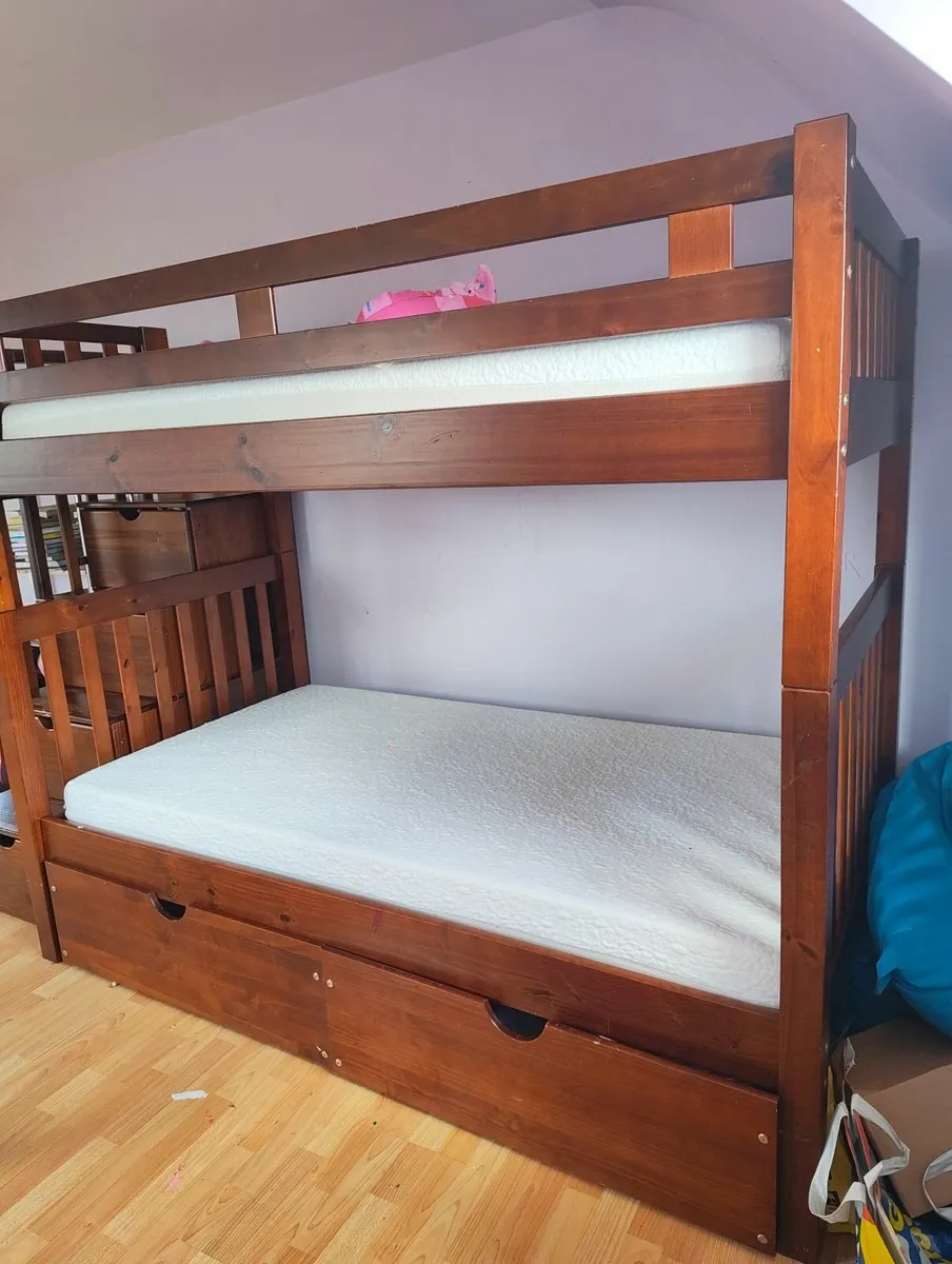 Bunk beds with storage & book shelf - Image 4