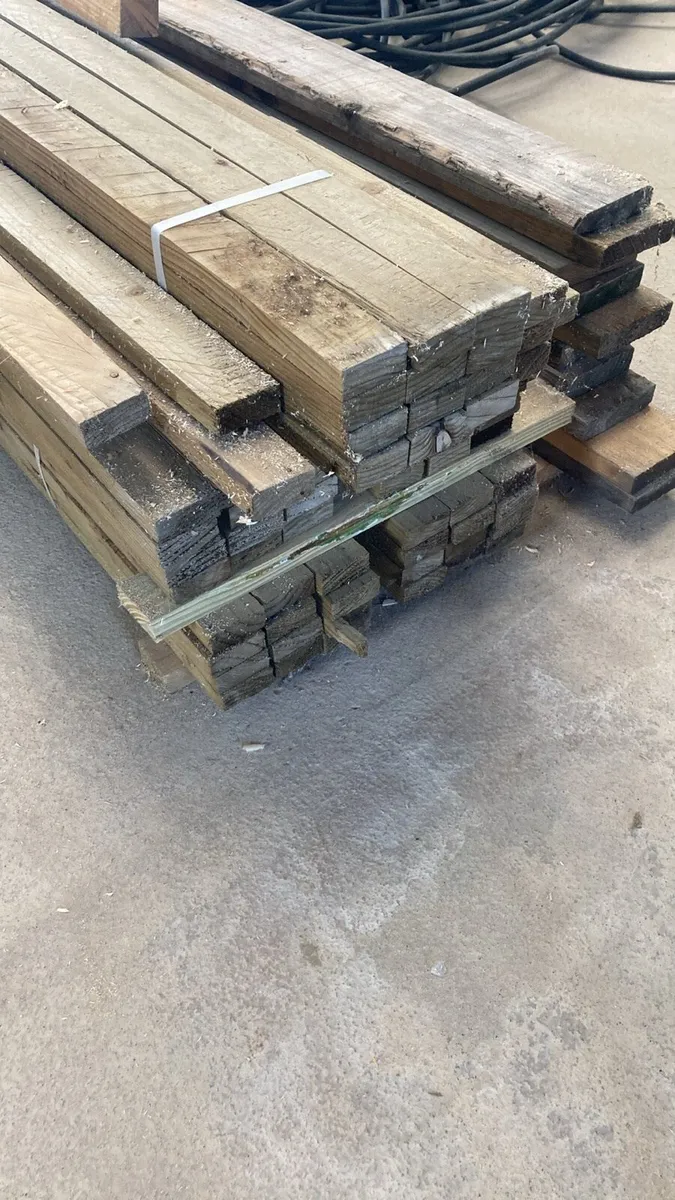 Timber battens 2x1 50mm 22mm treated - 300 metres - Image 2