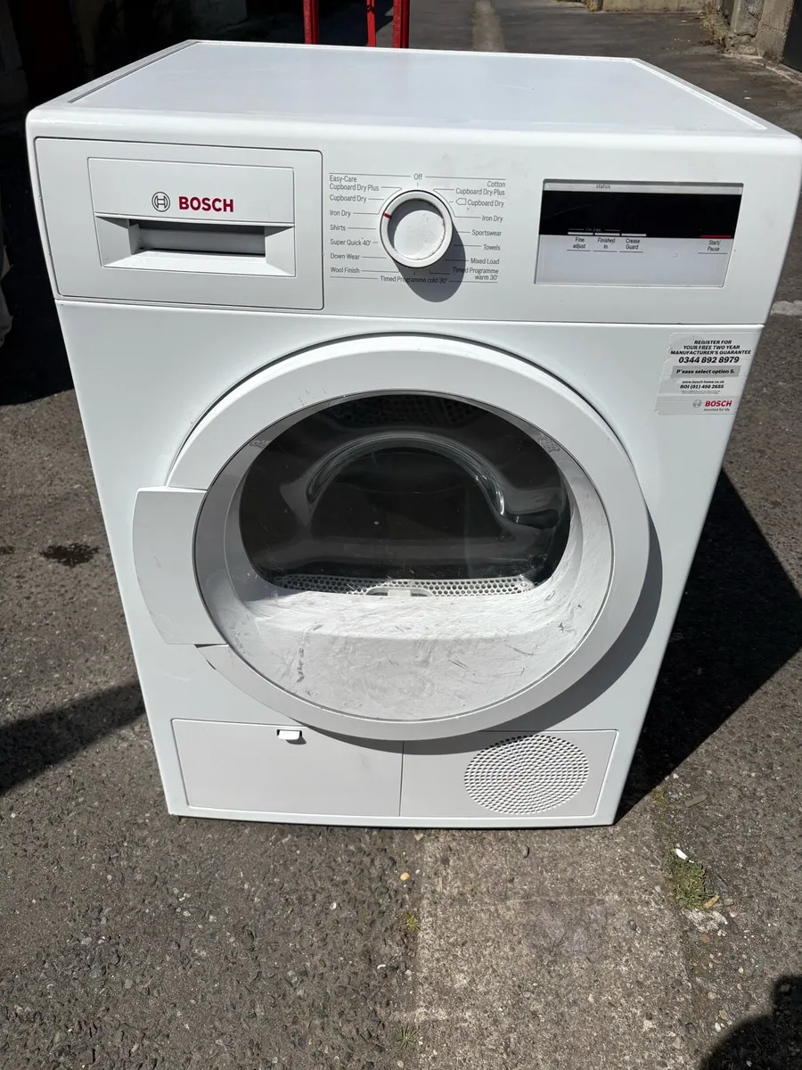 Bosch Condenser Dryer (Heat Pump)