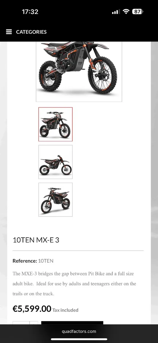Electric dirt bike - Image 2