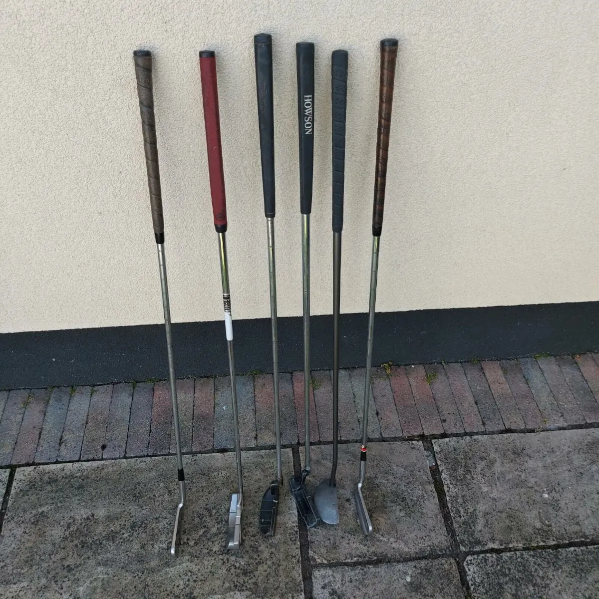 Range of Old Golf Clubs - Image 1