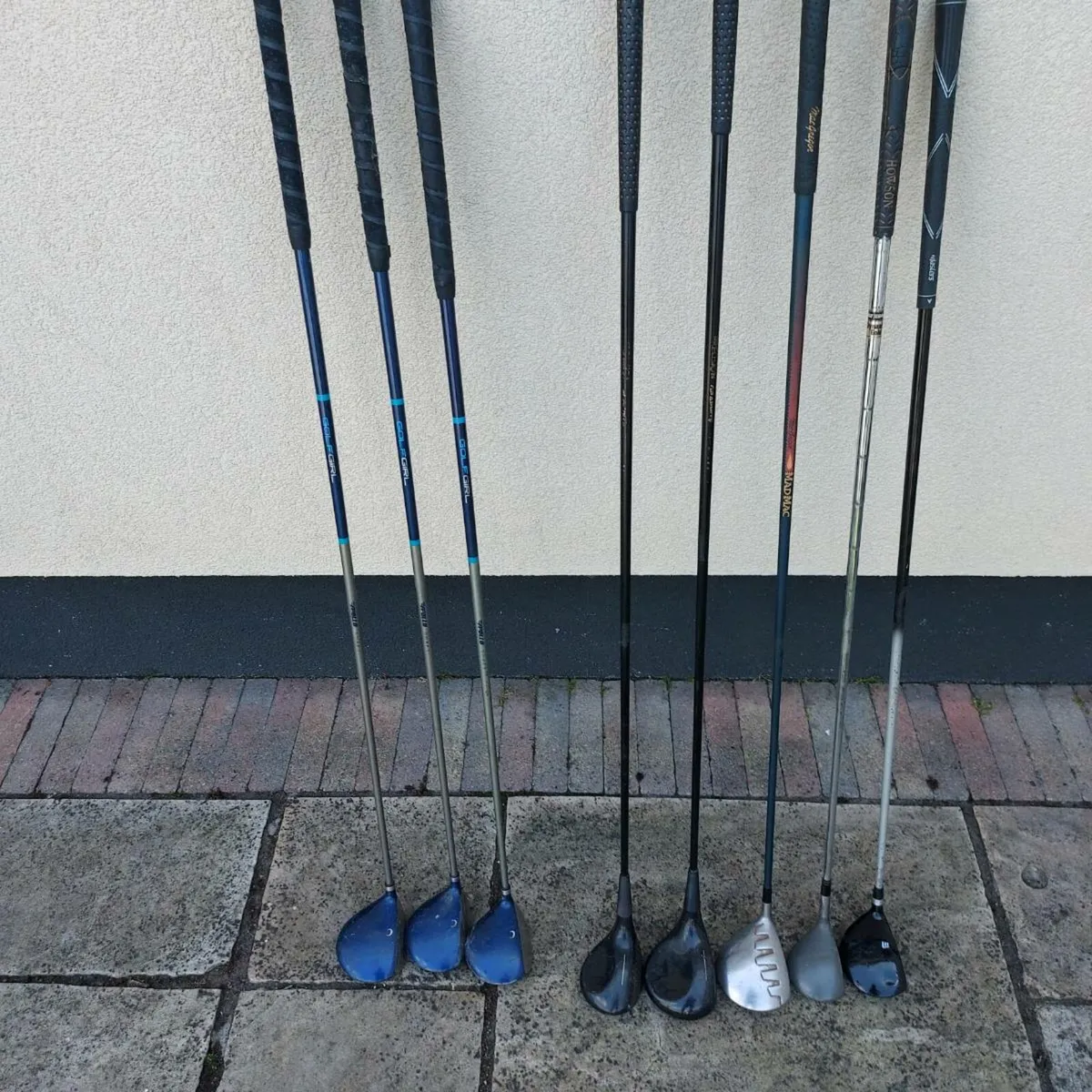 Range of Old Golf Clubs - Image 3