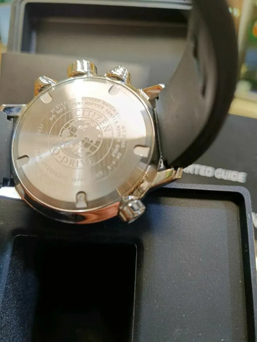 Citizen Eco-Drive Altimeter Watch with Box - Image 3