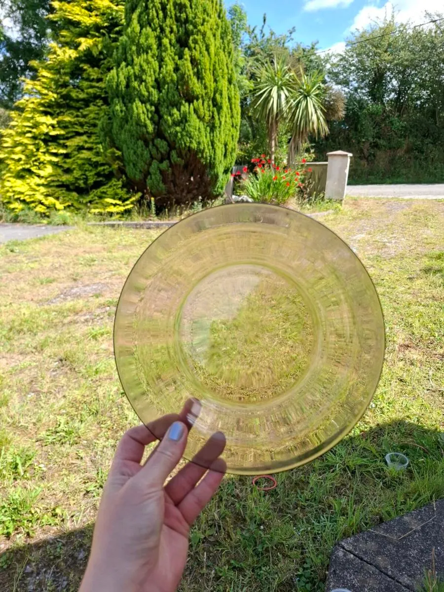 6 person glass plates - Image 2