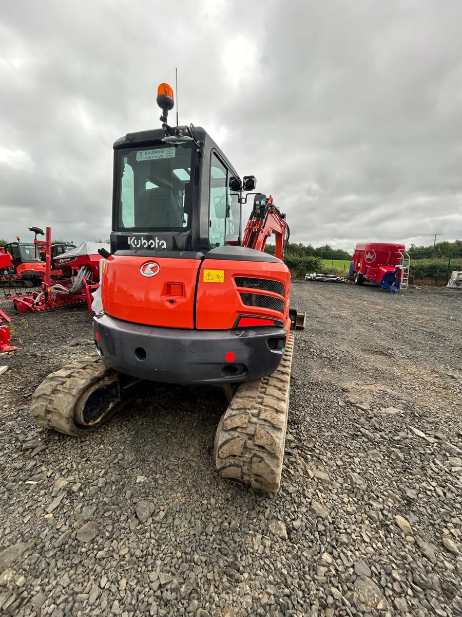 2015 Kubota U55-4 hi spec Digger - Image 2
