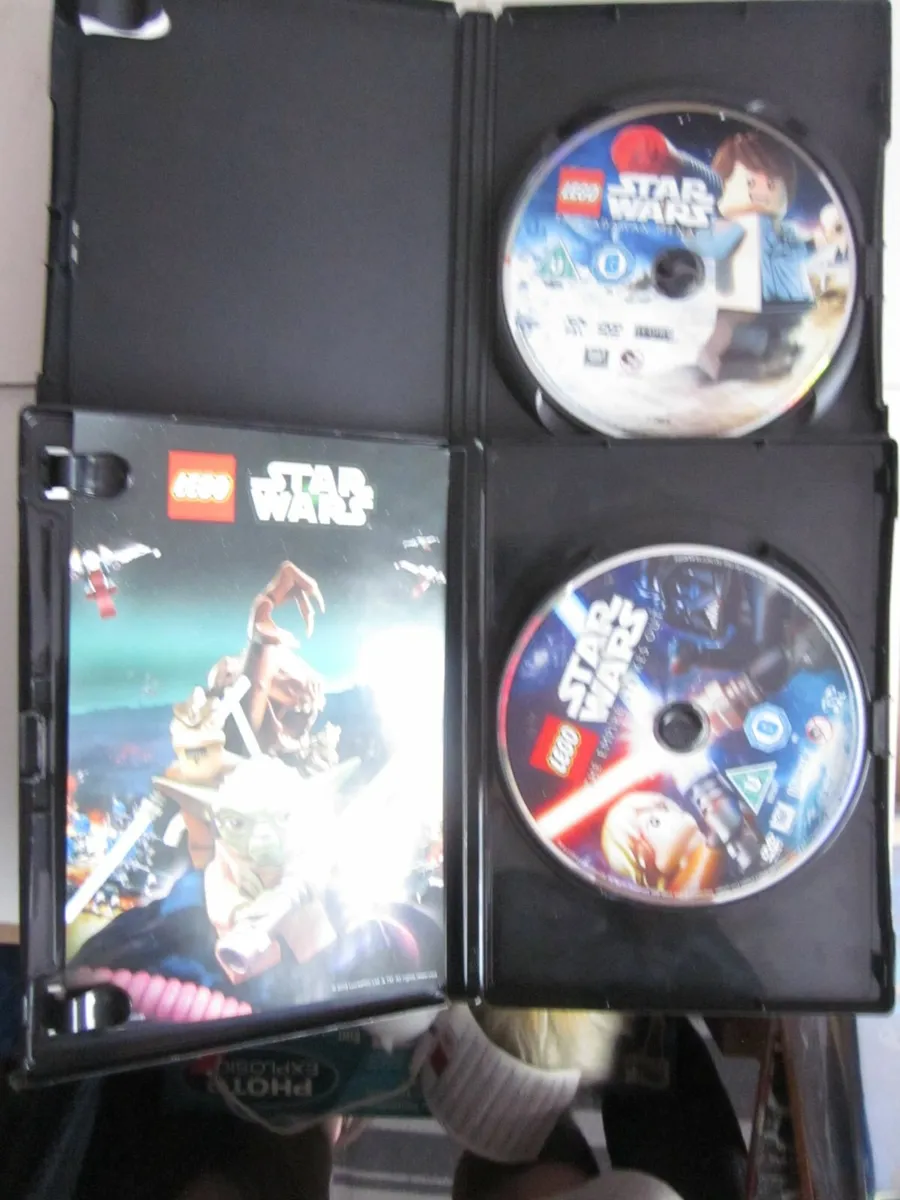 Star Wars Lego DVD's X6 - Image 4