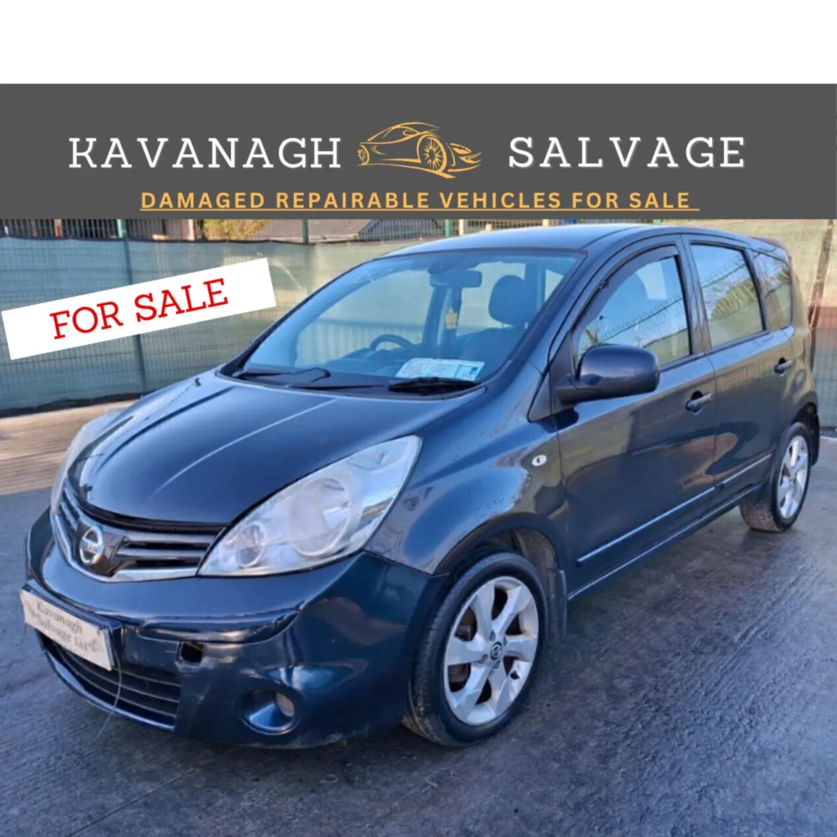 2013 Nissan note light damage - Image 1