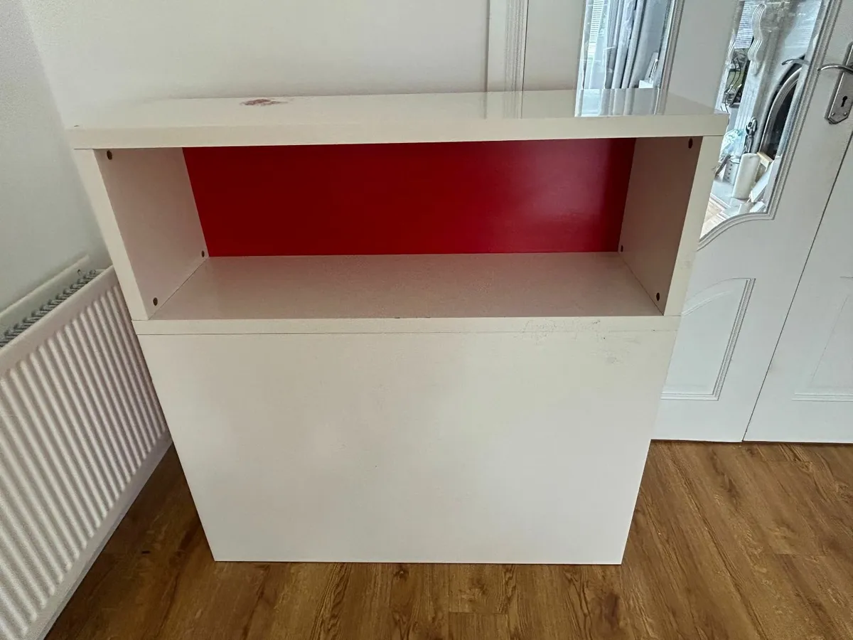 Bed Headboard and storage - Image 1