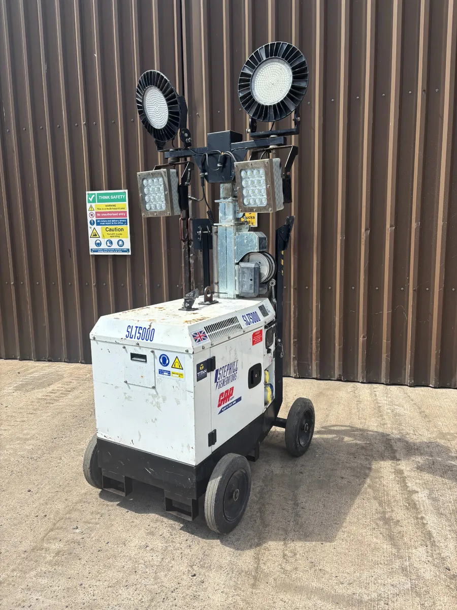 Stephill SLT5000 Lighting Tower 4.5Kva - Image 1