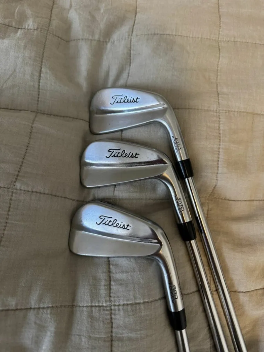 Titleist 620 MB Irons 4-PW Stiff Project x - Image 3