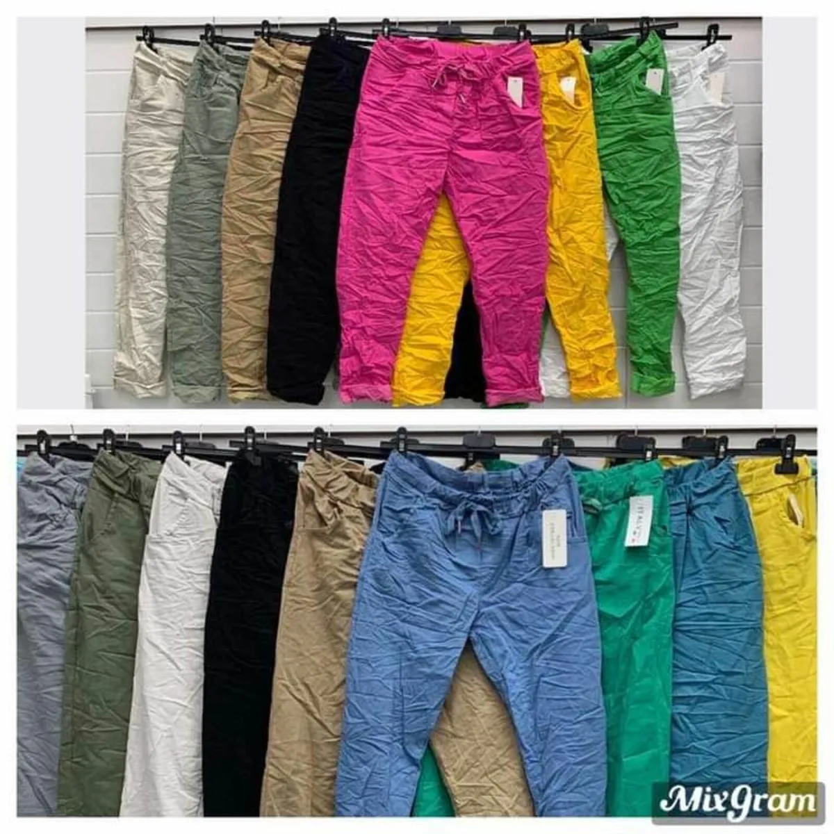 Ladies italian stretch trousers 10/16 - Image 3