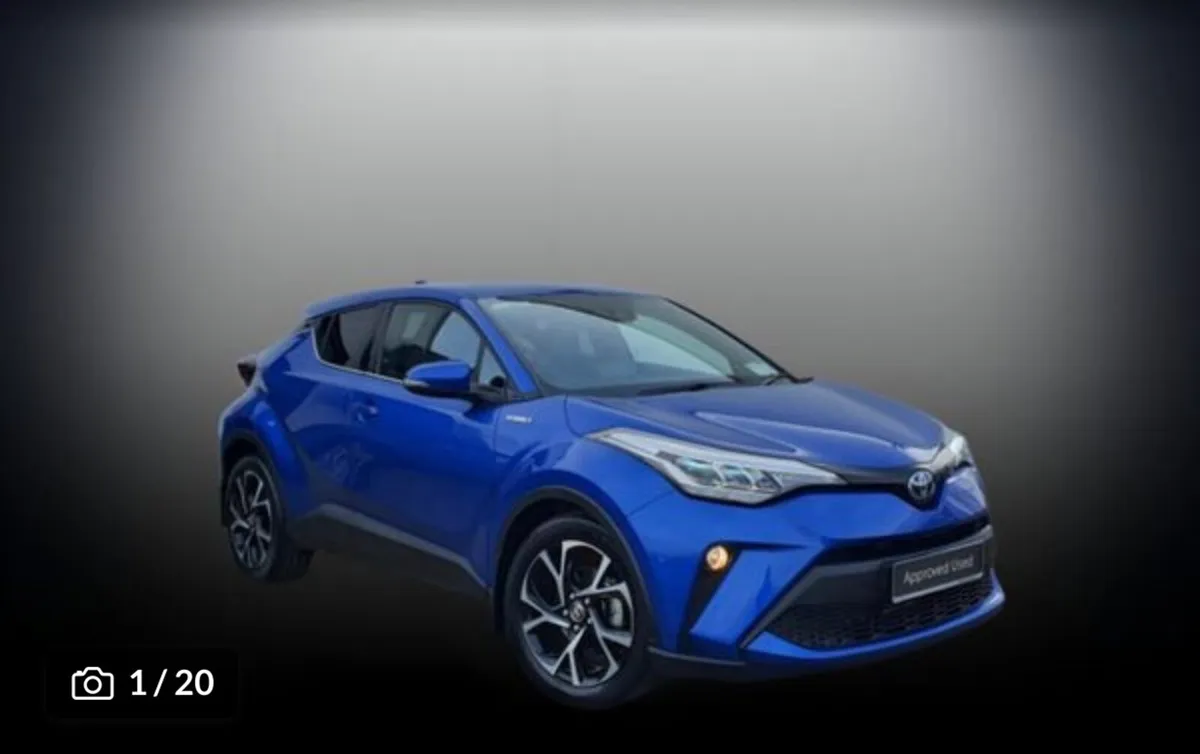 Toyota C-HR 1.8 Petrol Hybrid in Nebula Blue - Image 1