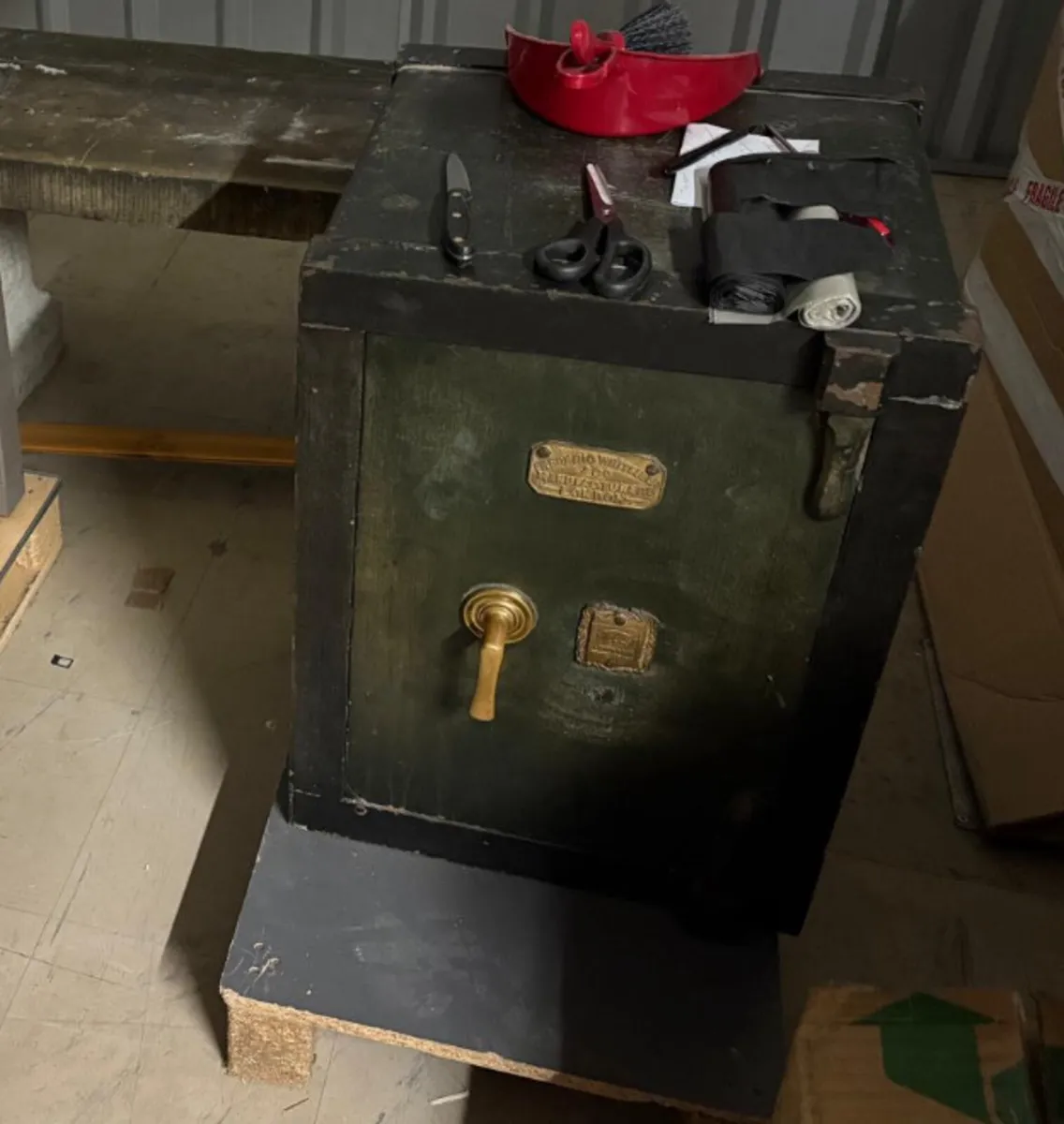 Antique safe