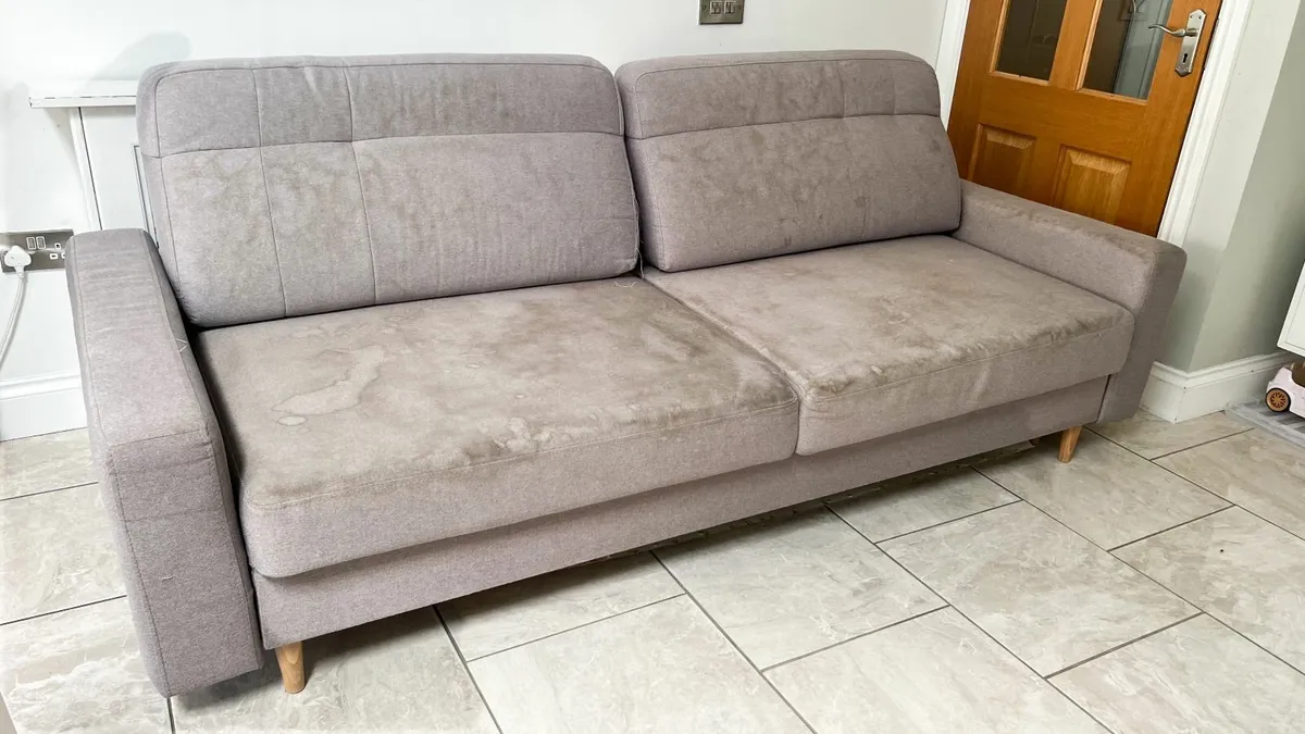 3-Seater Sofa Bed – Used - Image 2