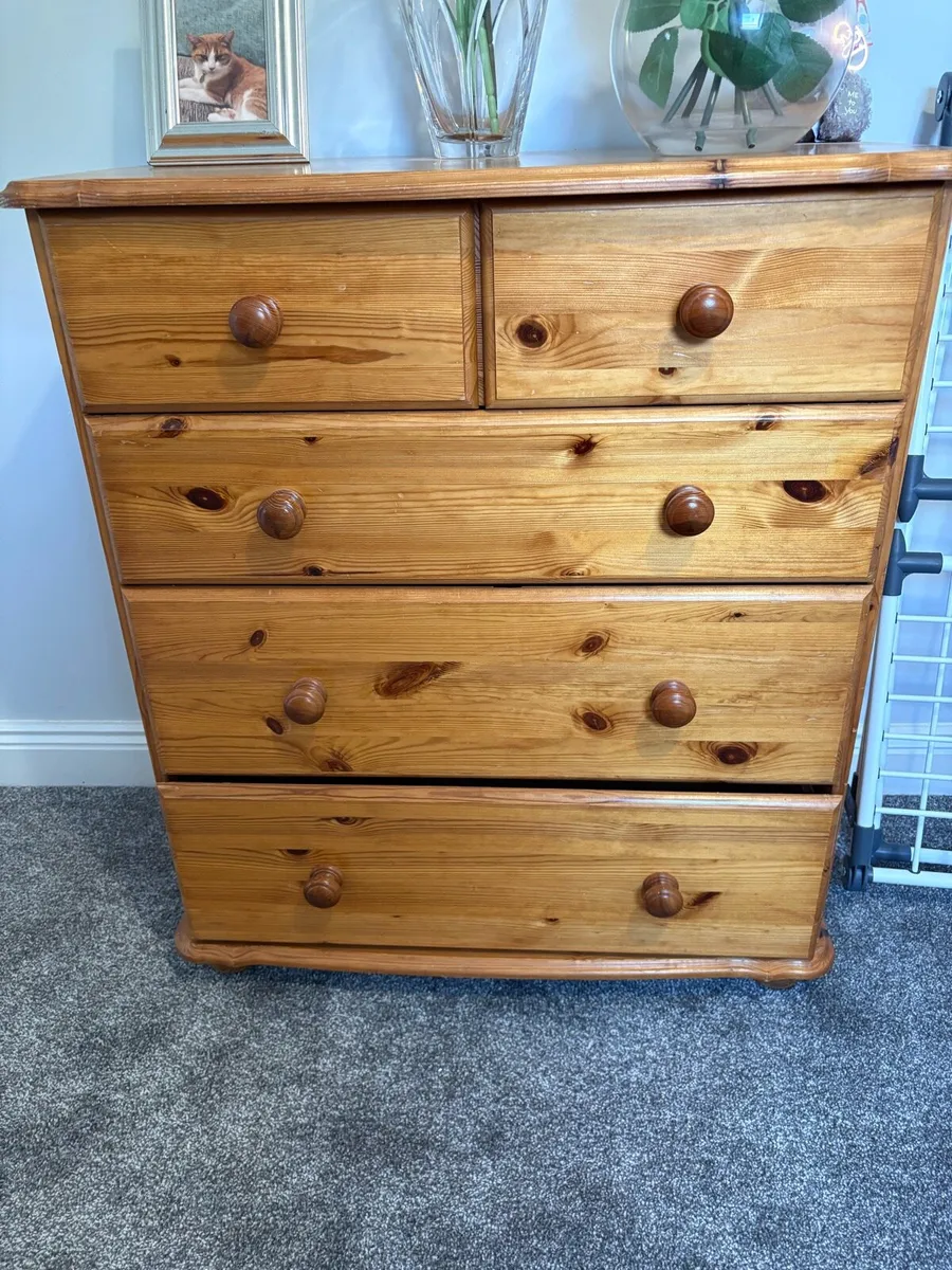 Chest of drawers ( two piece) - Image 1