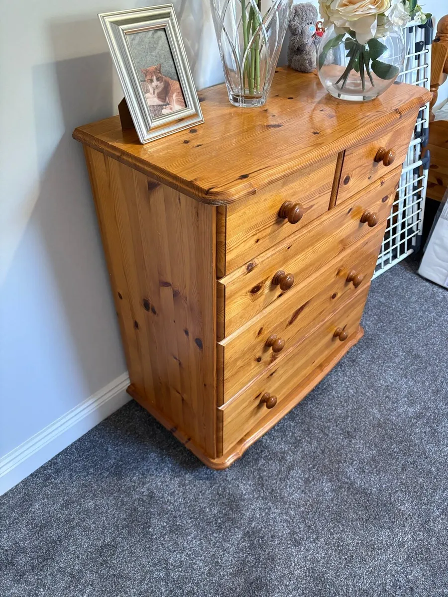 Chest of drawers ( two piece) - Image 4