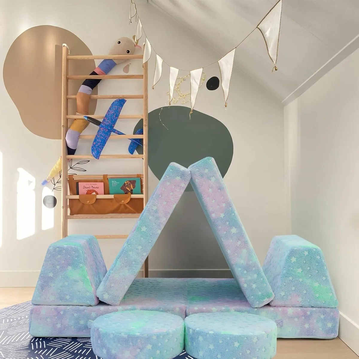 Kids Play Sofa Bed, Glow Sofa Modular Armchair - Image 2