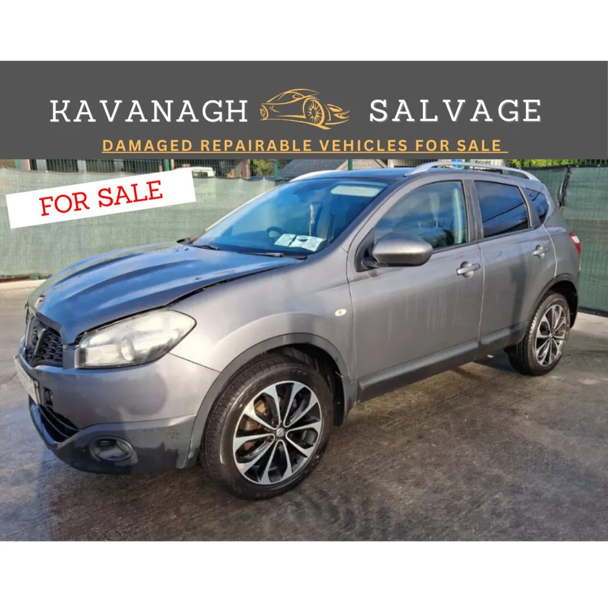 2014 Nissan Qashqai Light damage!! - Image 1