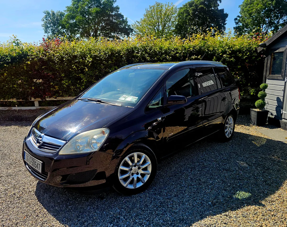 2008 Opel Zafira 1.6 CLUB EDTION 7 Seater NCT 10/2 - Image 1