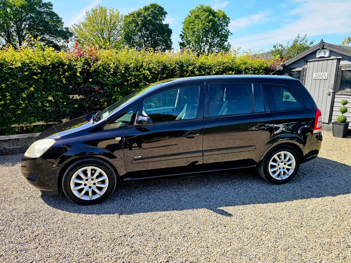 2008 Opel Zafira 1.6 CLUB EDTION 7 Seater NCT 10/2 - Image 2