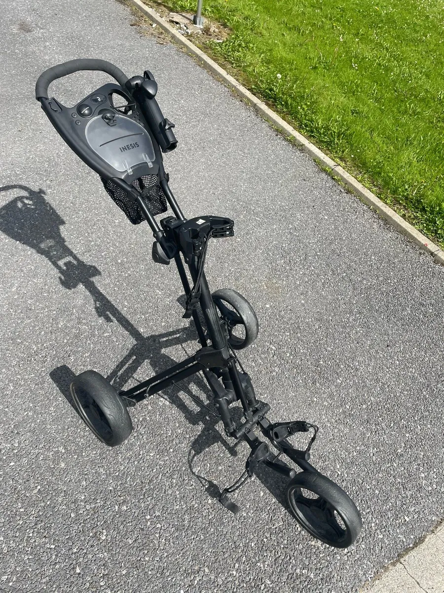 Inesis 3 Wheel Compact trolley(Black) - Image 1