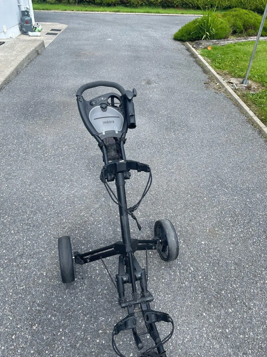 Inesis 3 Wheel Compact trolley(Black) - Image 2