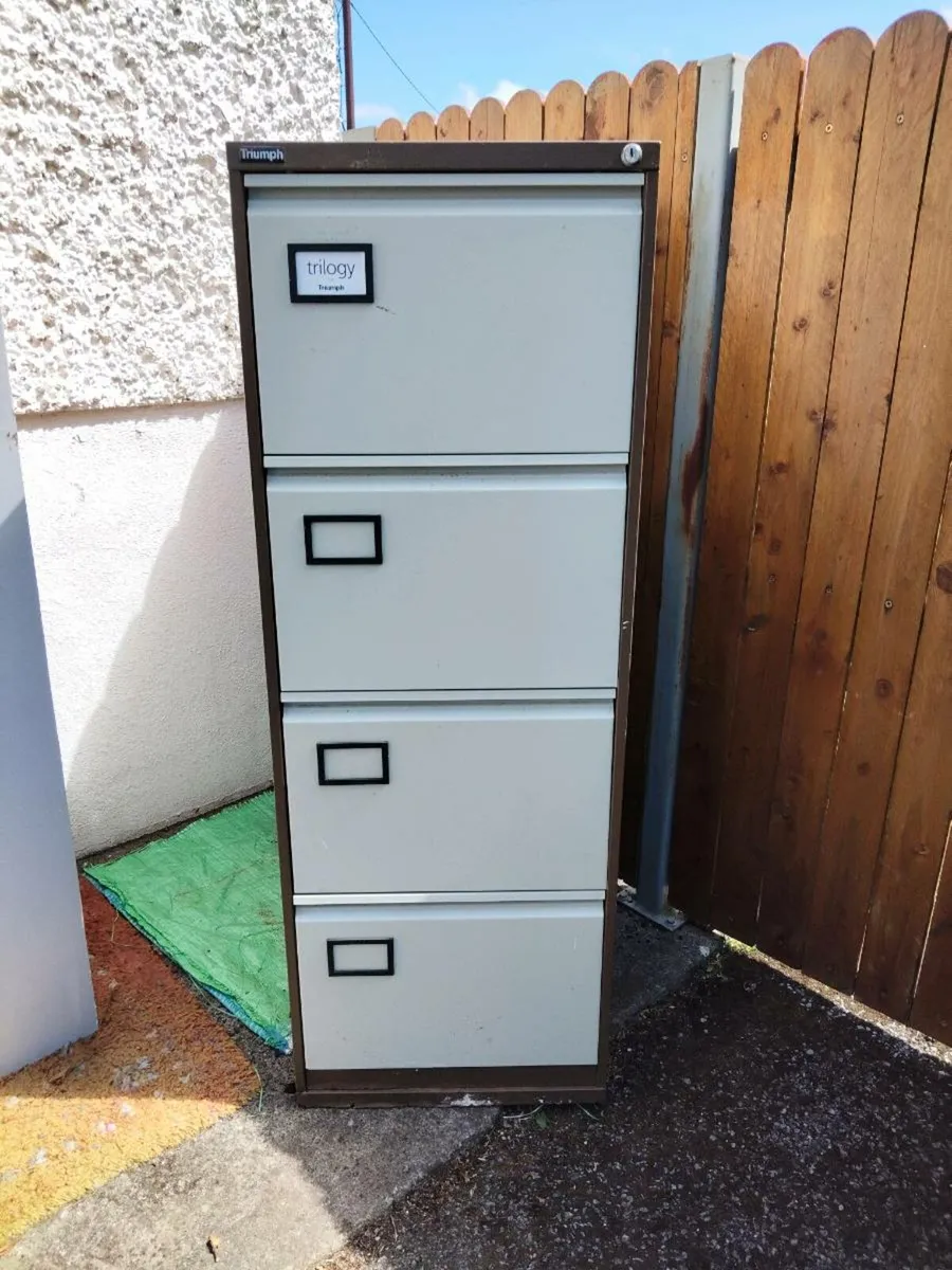 4-drwr Filing Cabinet - Image 1