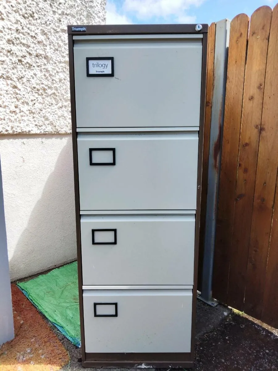 4-drwr Filing Cabinet - Image 2