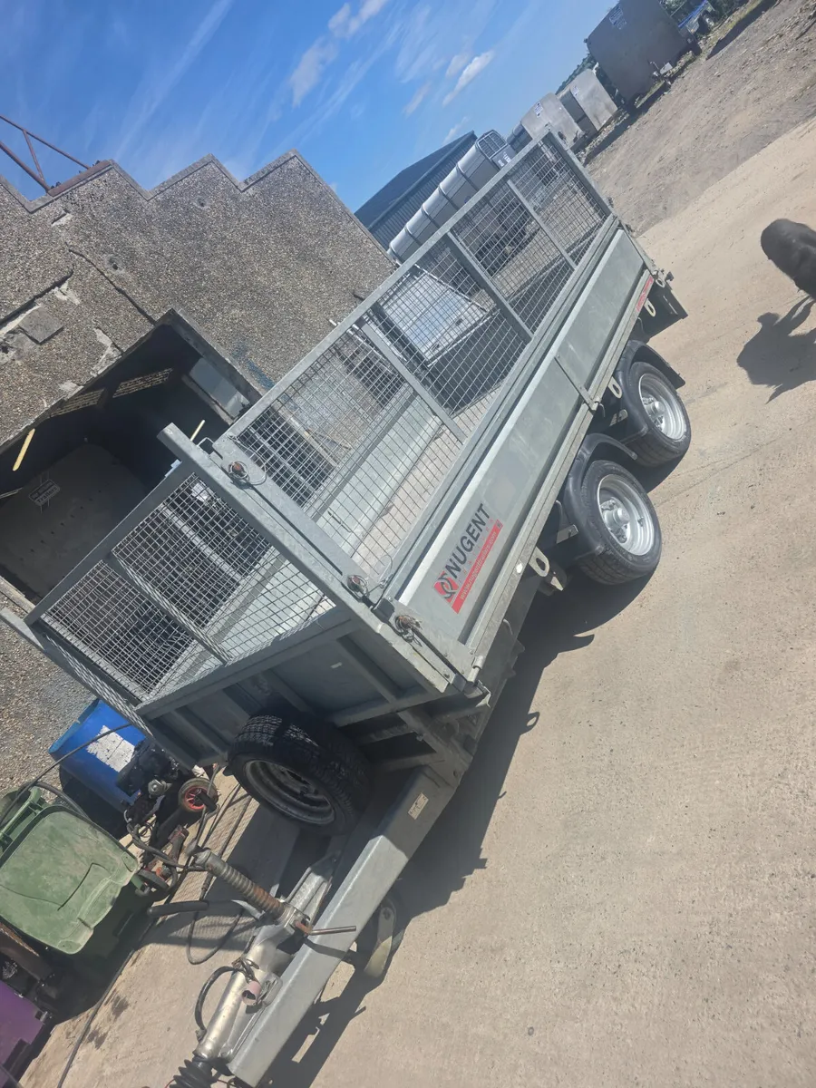 10x5 nugget dropside trailer with mesh kit - Image 3