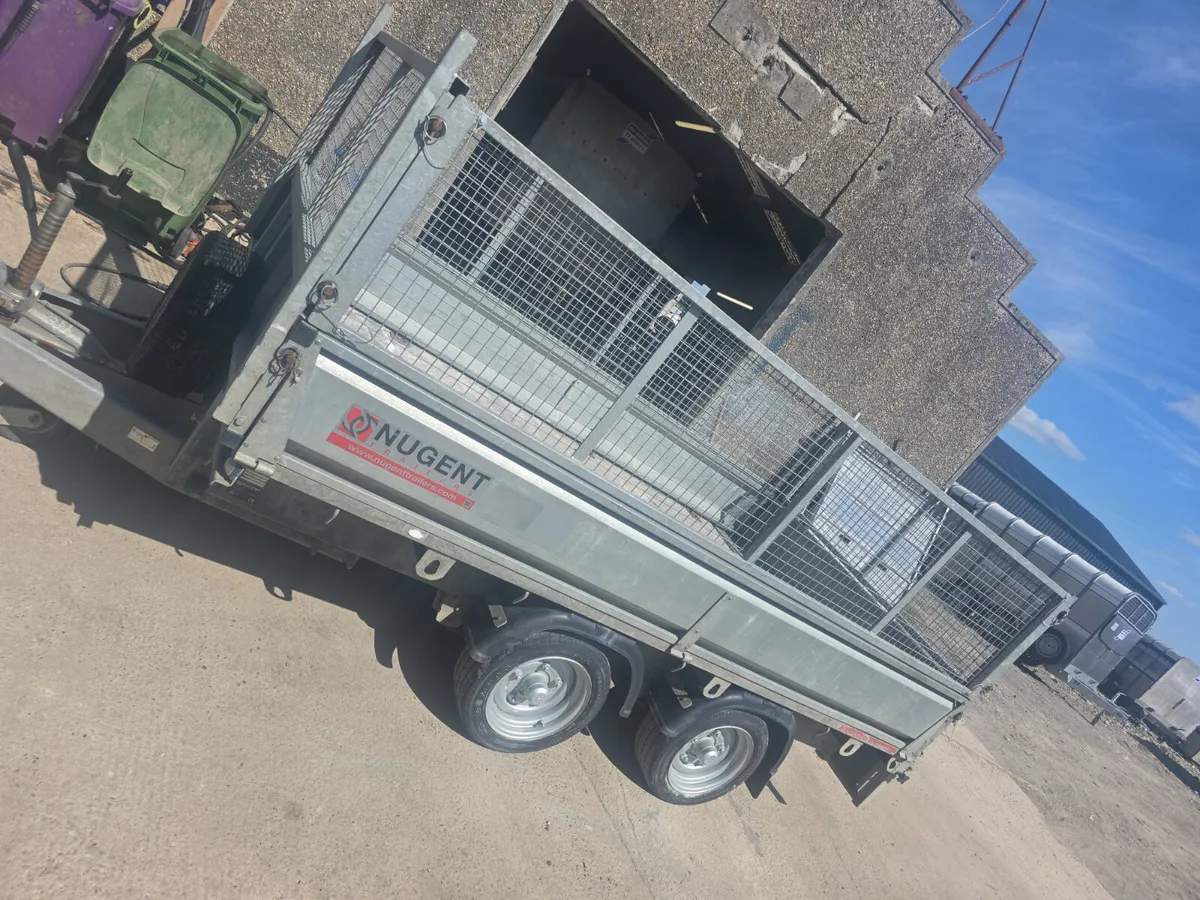 10x5 nugget dropside trailer with mesh kit - Image 4