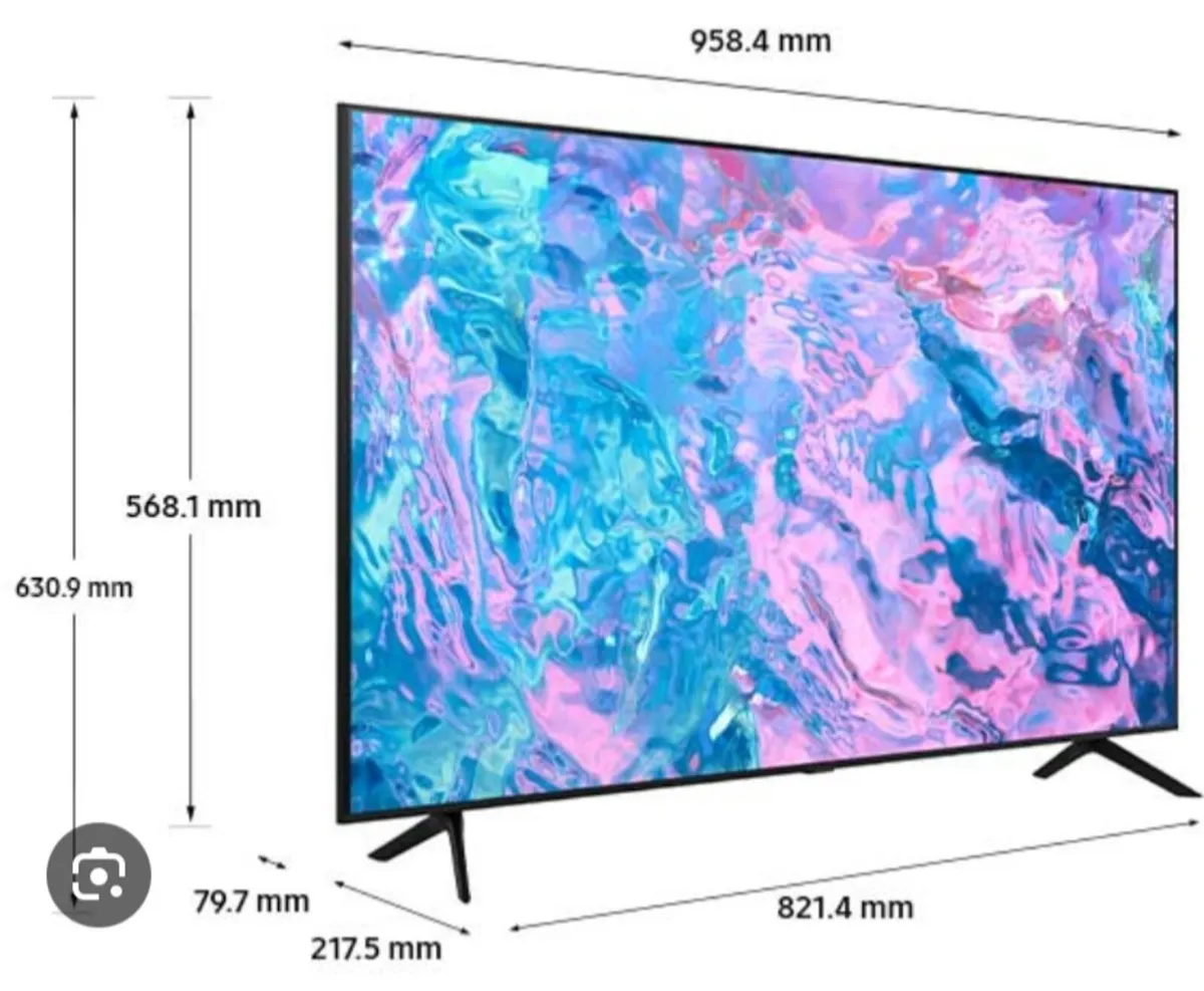 Samsung CU7020 smart TV (2024)  43 inch - Image 1