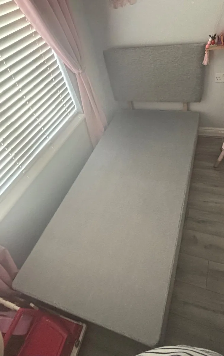 Single Bed base & headboard - Image 1
