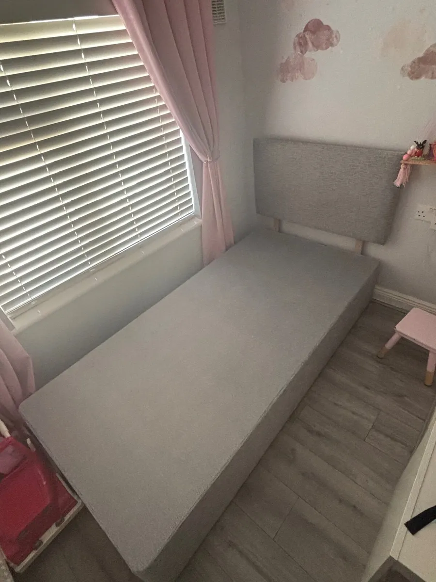 Single Bed base & headboard - Image 2