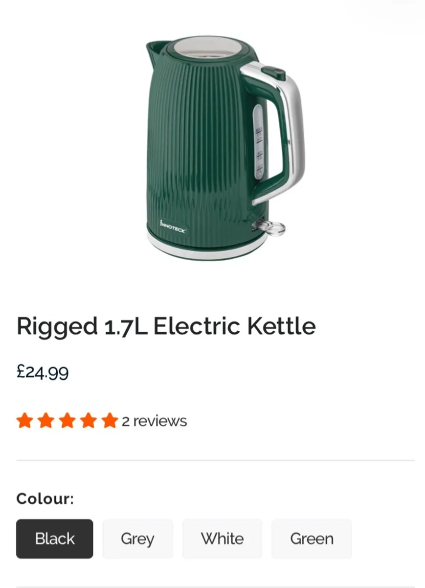 Innoteck Kitchen Pro 1.7L Kettle - Image 1