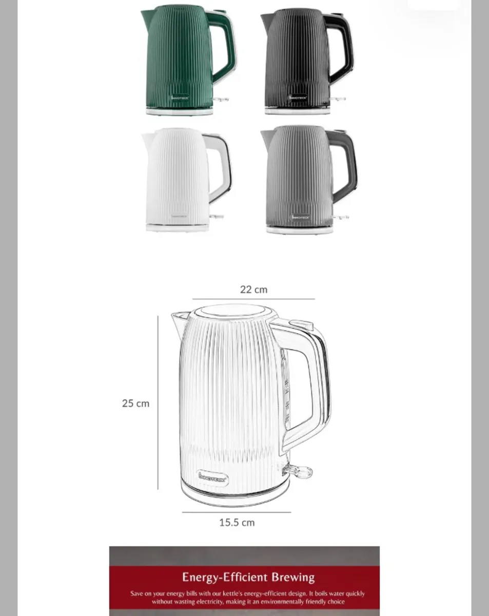 Innoteck Kitchen Pro 1.7L Kettle - Image 2