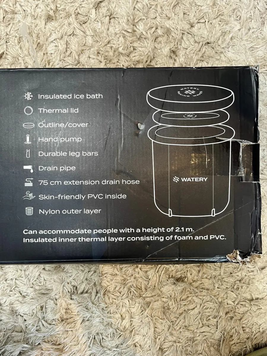 Foldable Ice Plunge Bath - Brand New - Image 4