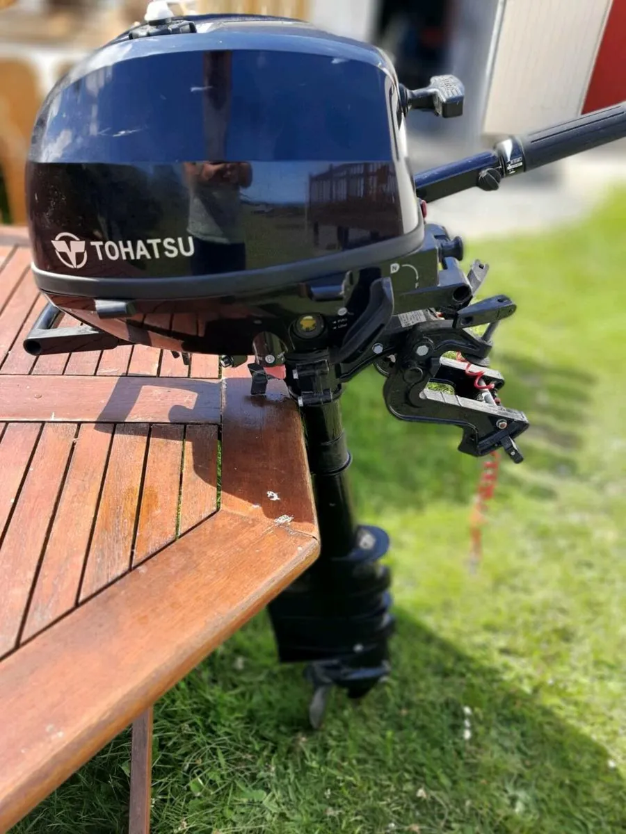 Tohatsu Marine 3.5HP Outboard Engine - Image 1