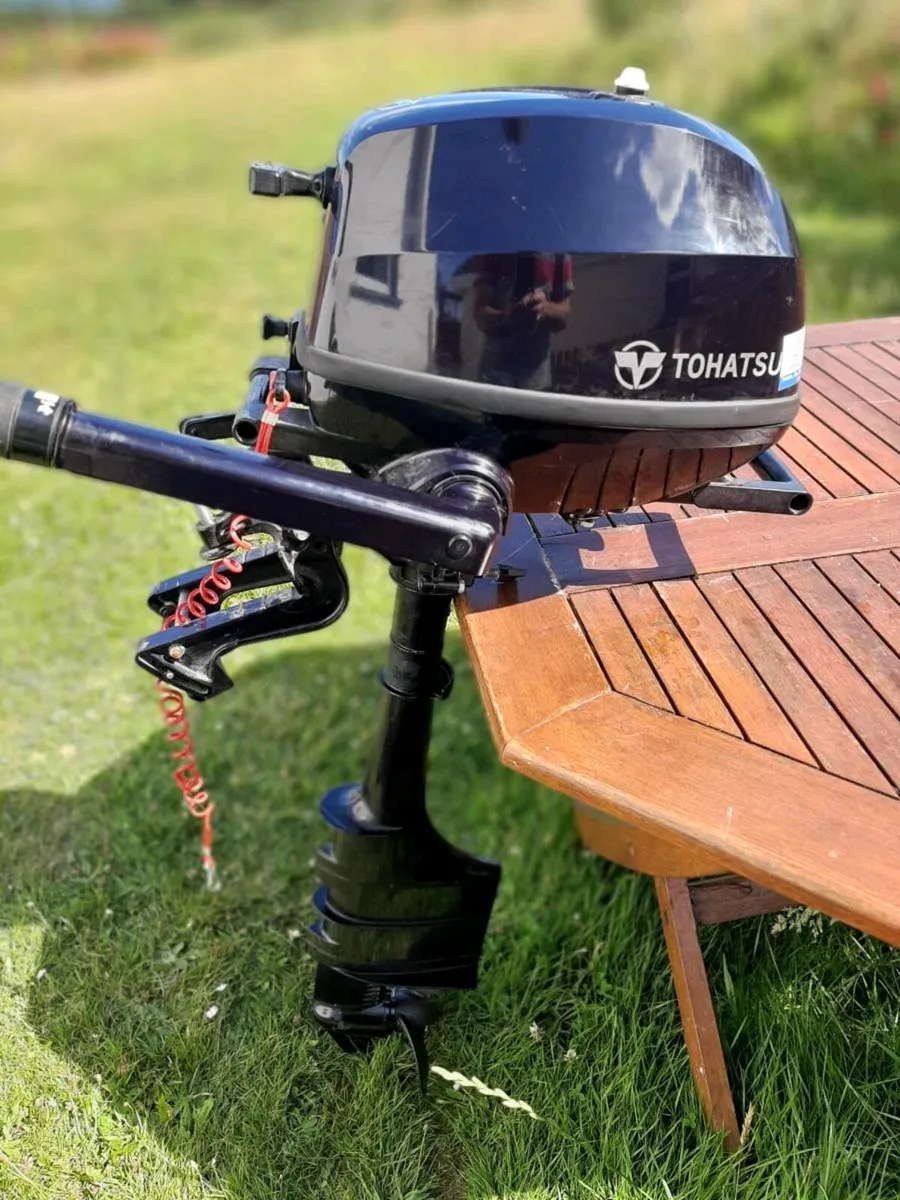 Tohatsu Marine 3.5HP Outboard Engine - Image 4