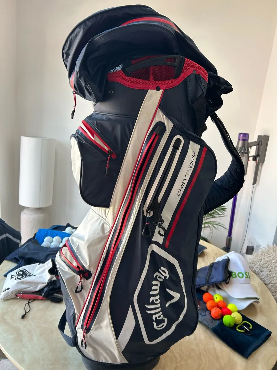 Callaway Chev 14 Dry Golf Cart Bag (Navy) - Image 2