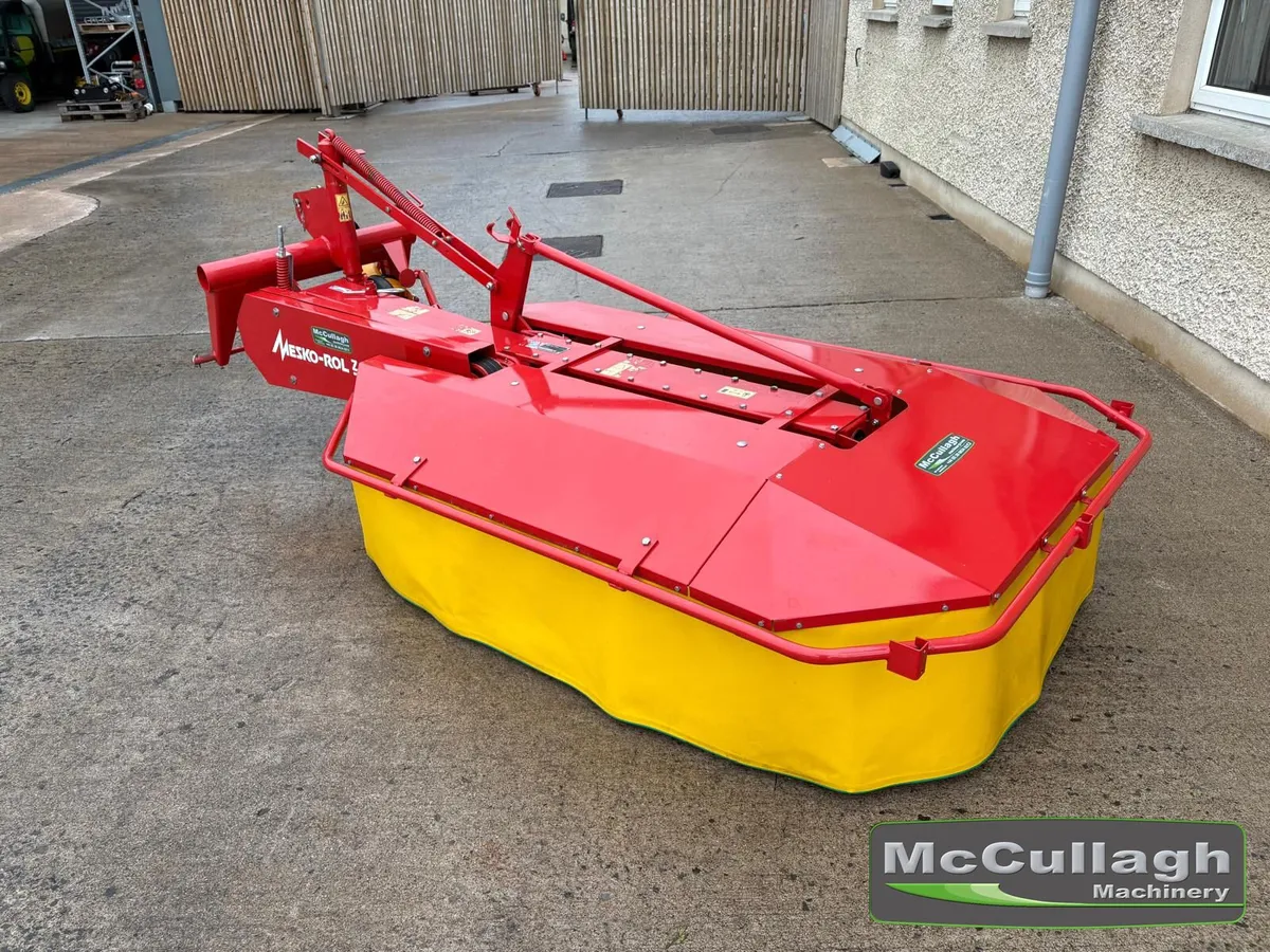 Used Mesko-Rol Z175-1 Two Drum Mower - Image 1