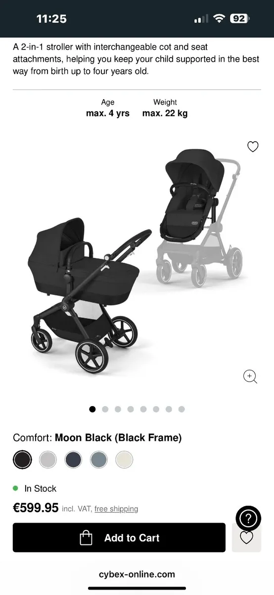 CYBEX EOS TRAVEL SYSTEM - Image 2