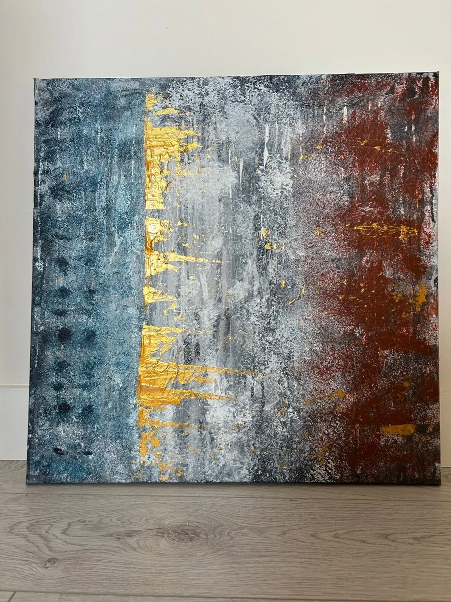Textured abstract painting - Image 2