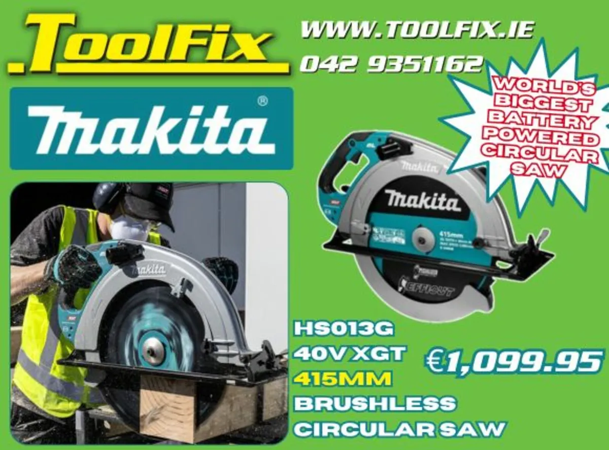 Makita HS013G 40V XGT 415mm Brushless Circular Sa