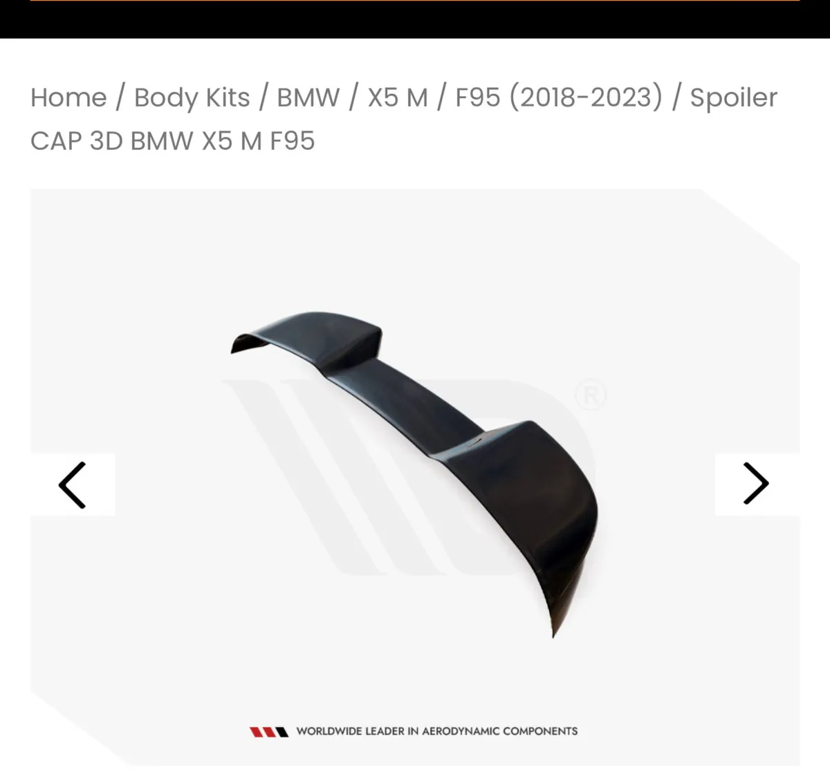 Body Kit BMW X5 M F95 Facelift - Image 1