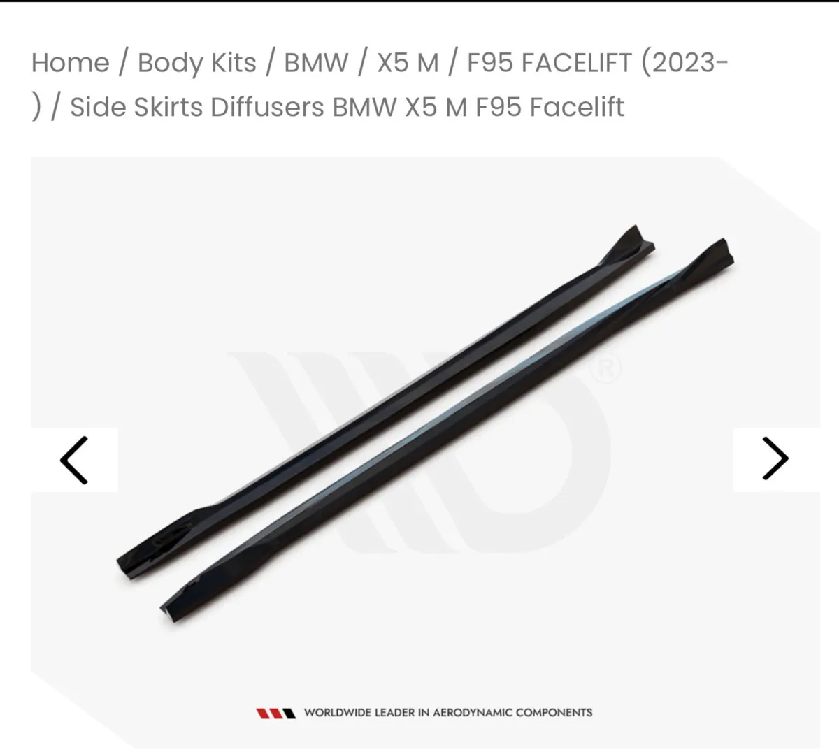 Body Kit BMW X5 M F95 Facelift - Image 4