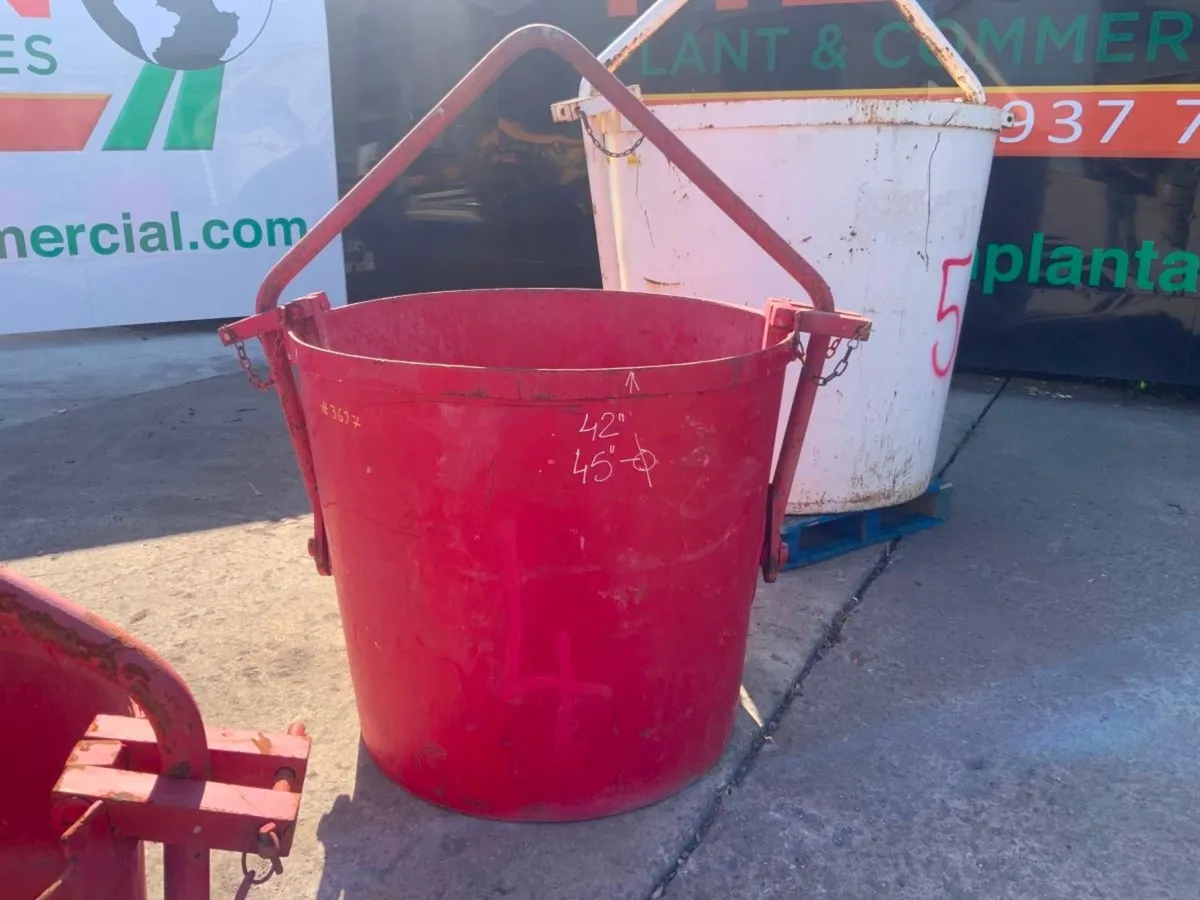 1000lts SELF TIPPING CIRCULAR SKIP.........3627-3. - Image 2