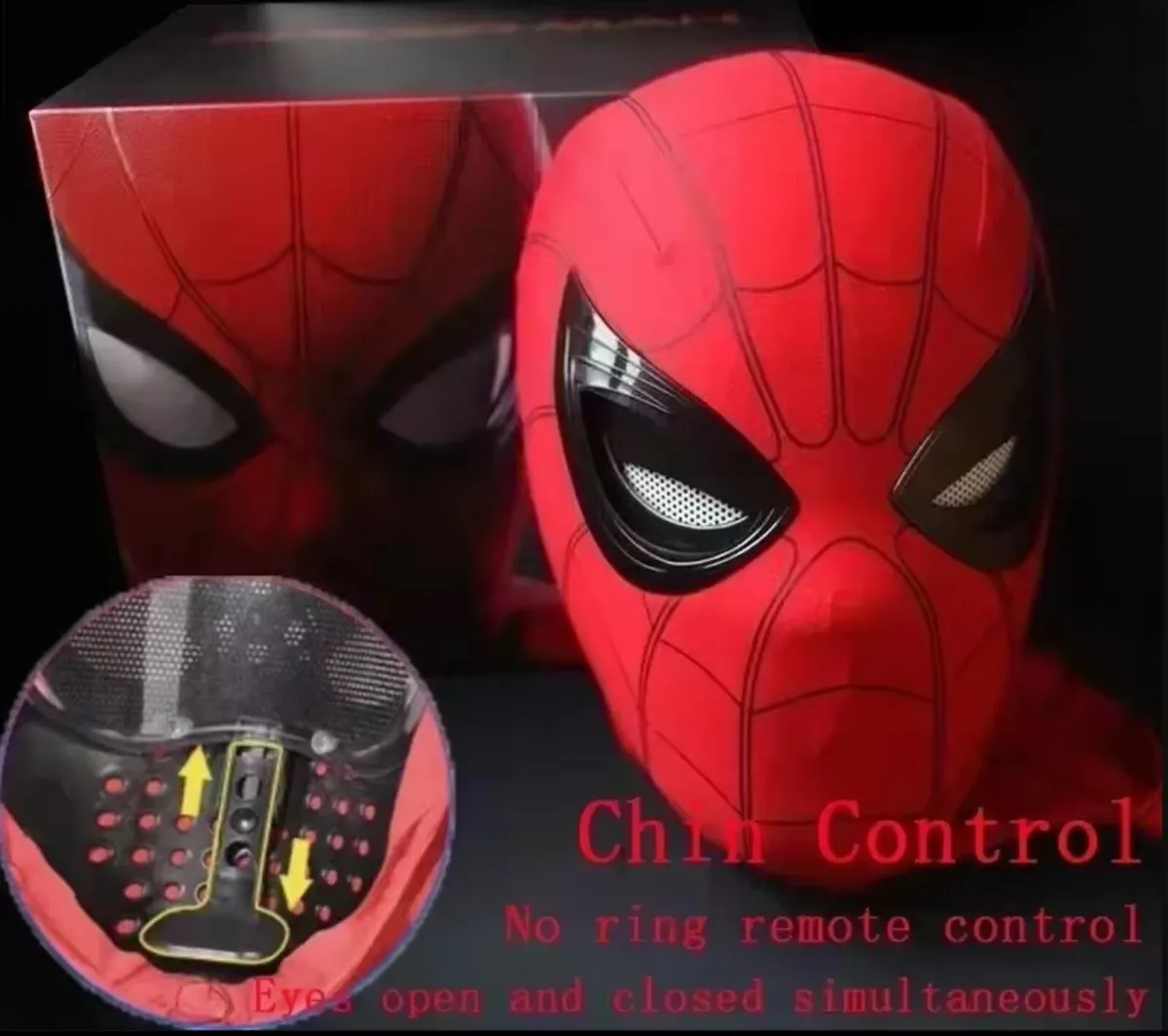 Marvel Mascara Miles Spiderman Headgear Cosplay Mo - Image 3