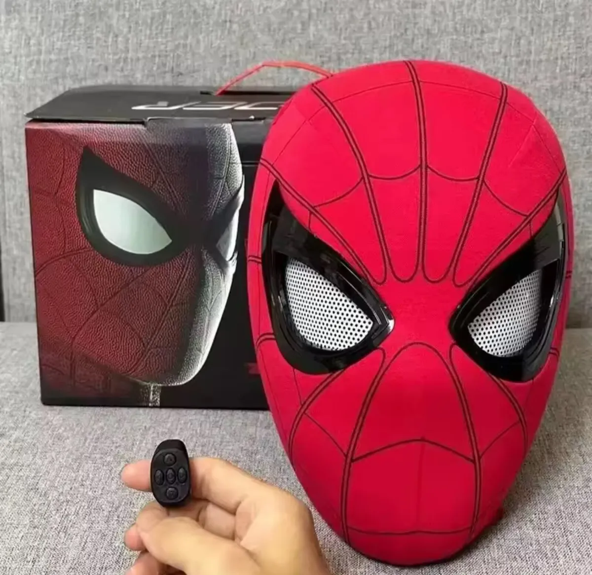 Marvel Mascara Miles Spiderman Headgear Cosplay Mo - Image 1