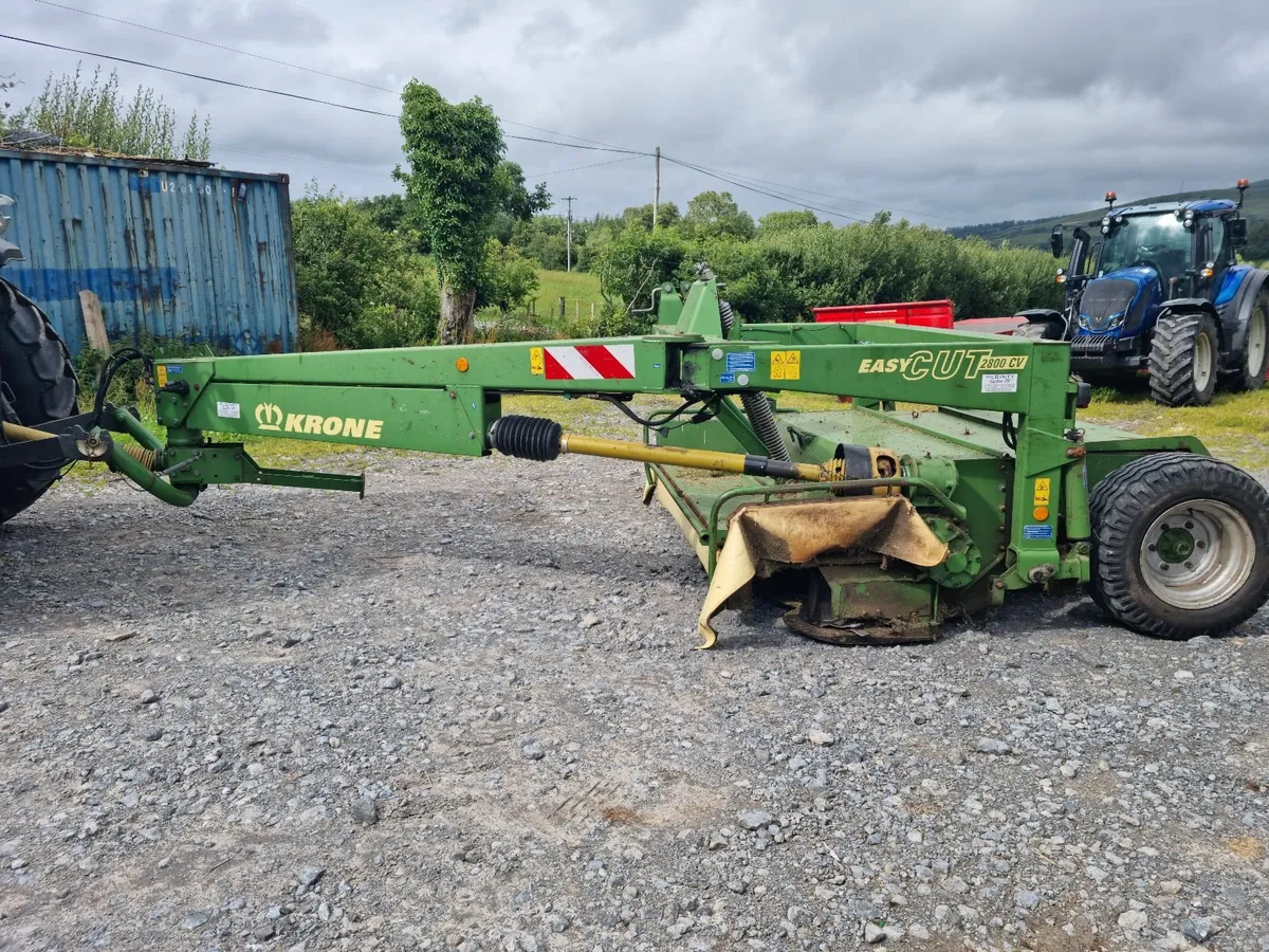 Krone 2800cv mower - Image 1